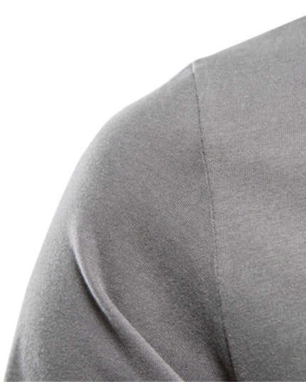 100% Cotton Long Sleeve T-Shirt for Men - Casual Spring Style