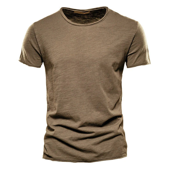 100% Cotton Men's Casual T-Shirt - Lightweight & Breathable
