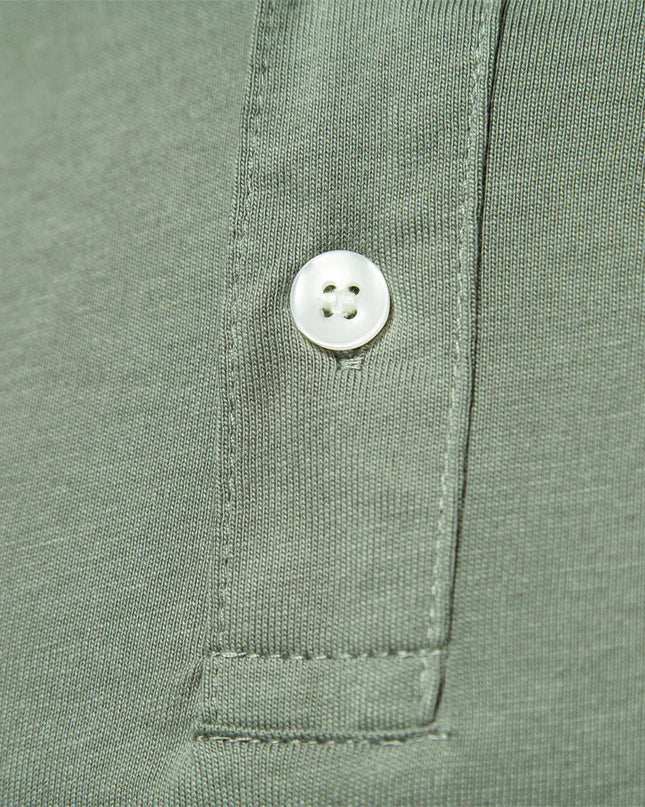 100% Cotton Men's Polo Shirt - Solid Color for Summer