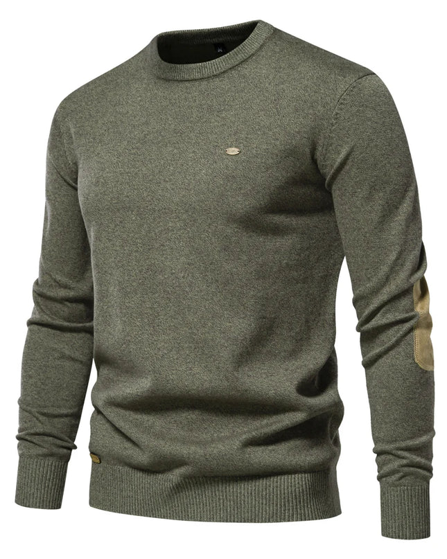 2023 Autumn & Winter Patchwork Sweater - High Quality Cotton Pullover