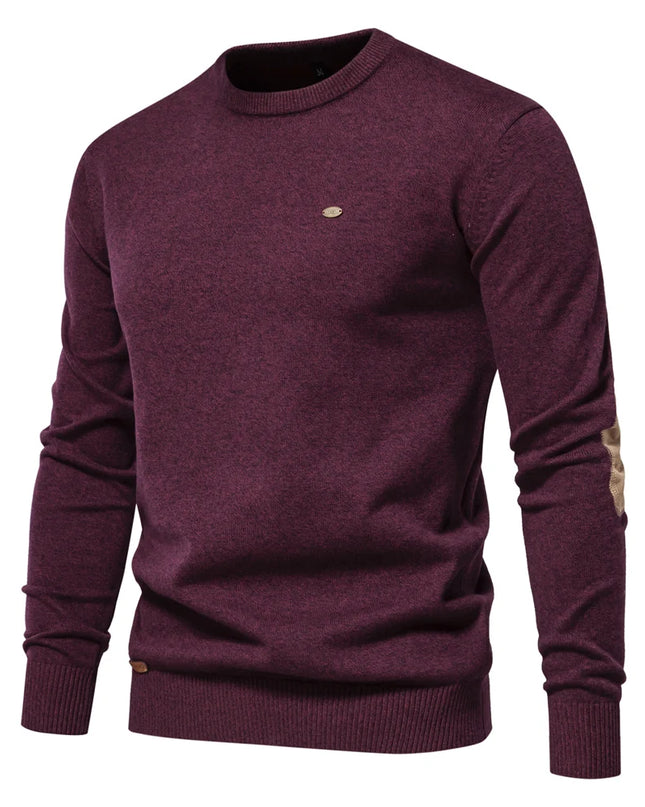 2023 Autumn & Winter Patchwork Sweater - High Quality Cotton Pullover