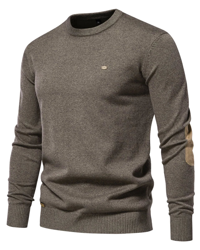 2023 Autumn & Winter Patchwork Sweater - High Quality Cotton Pullover