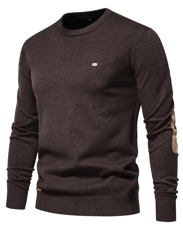 2023 Autumn & Winter Patchwork Sweater - High Quality Cotton Pullover