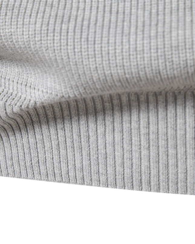2023 Men’s Autumn Cotton Zipper Cardigan - Casual & Warm Sweater