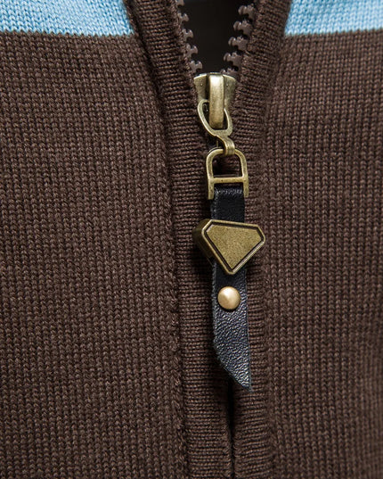 2023 Men’s Zipper Cardigan - 100% Cotton Casual Style