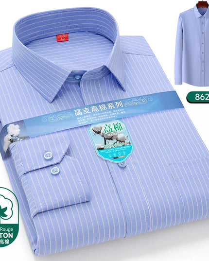 2024 Luxury Men's Long Sleeve Printed Shirt - Formal Fashion Style