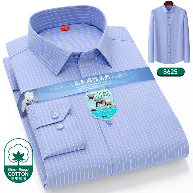 2024 Luxury Men's Long Sleeve Printed Shirt - Formal Fashion Style