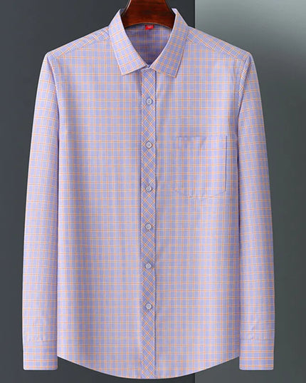 2024 Luxury Men's Long Sleeve Printed Shirt - Formal Fashion Style
