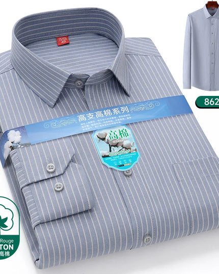2024 Luxury Men's Long Sleeve Printed Shirt - Formal Fashion Style