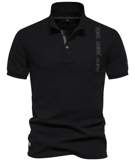 2024 Men's Cotton Polo Shirt - Quality Embroidery & Casual Fit