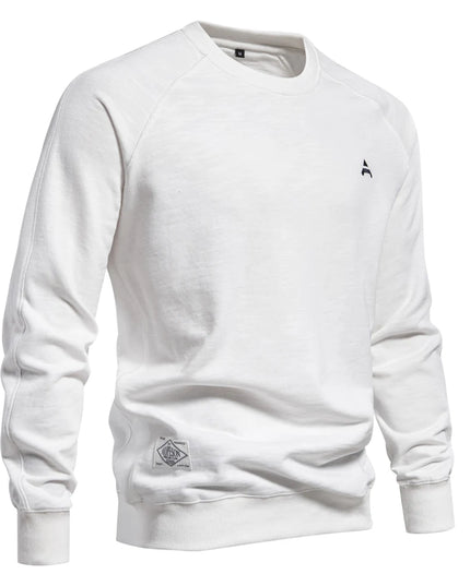 2024 Spring Cotton Blend Sweatshirt - Casual Men's Pullover