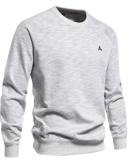 2024 Spring Cotton Blend Sweatshirt - Casual Men's Pullover