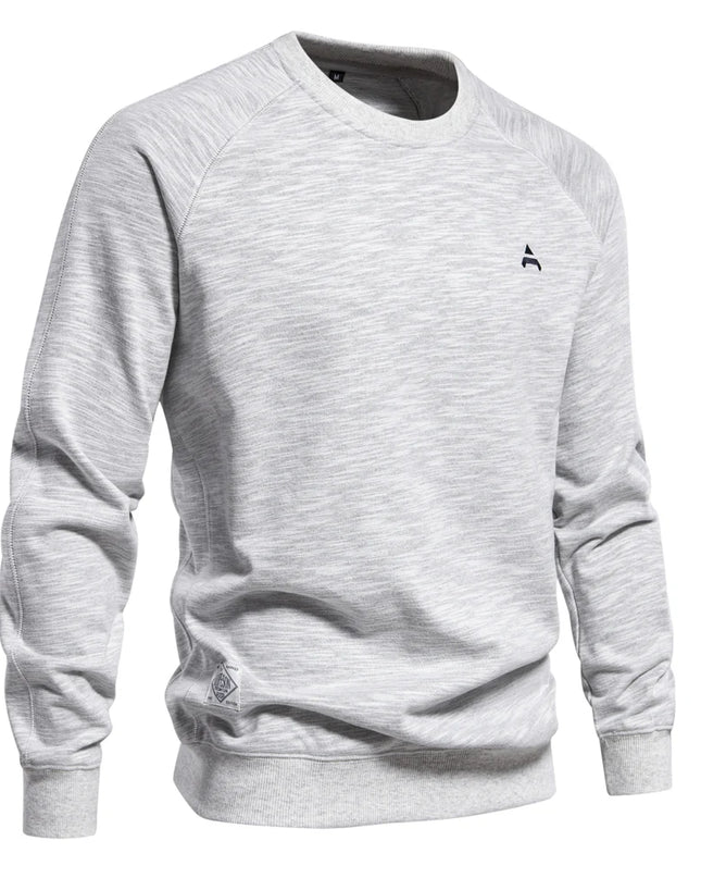 2024 Spring Cotton Blend Sweatshirt - Casual Men's Pullover