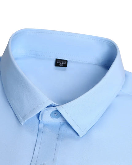 5XL Summer Short Sleeve Shirts for Men - Wrinkle-Free Casual Top