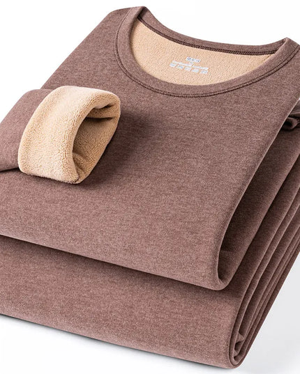 8XL Men's Thermal Underwear Set - Warm Long Johns for Winter Leisure