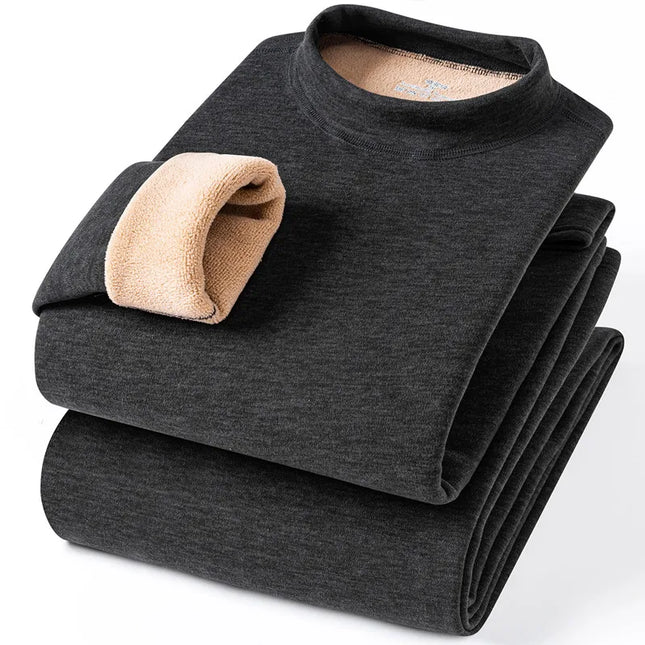 8XL Men's Thermal Underwear Set - Warm Long Johns for Winter Leisure