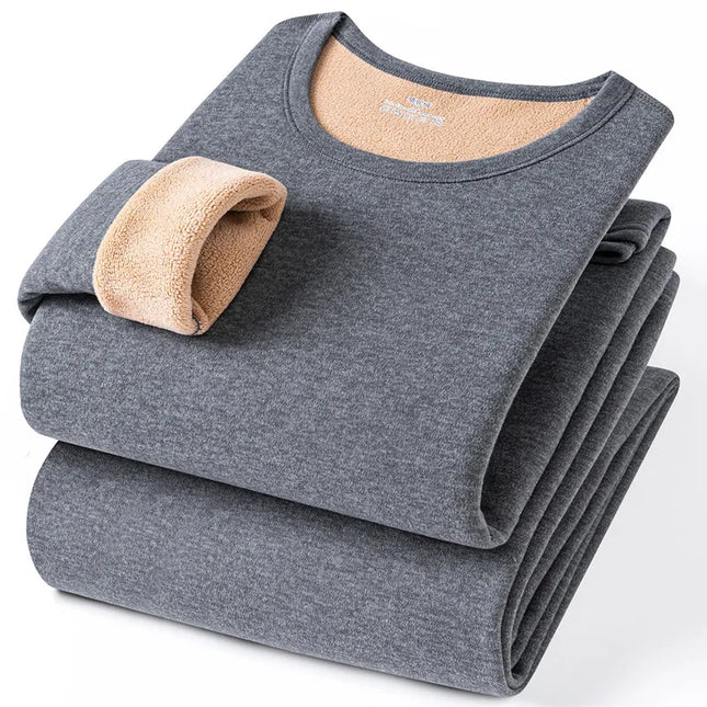 8XL Men's Thermal Underwear Set - Warm Long Johns for Winter Leisure