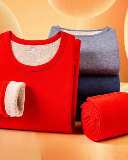 8XL Men's Thermal Underwear Set - Warm Long Johns for Winter Leisure