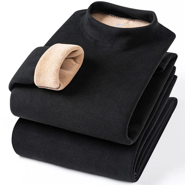 8XL Men's Thermal Underwear Set - Warm Long Johns for Winter Leisure
