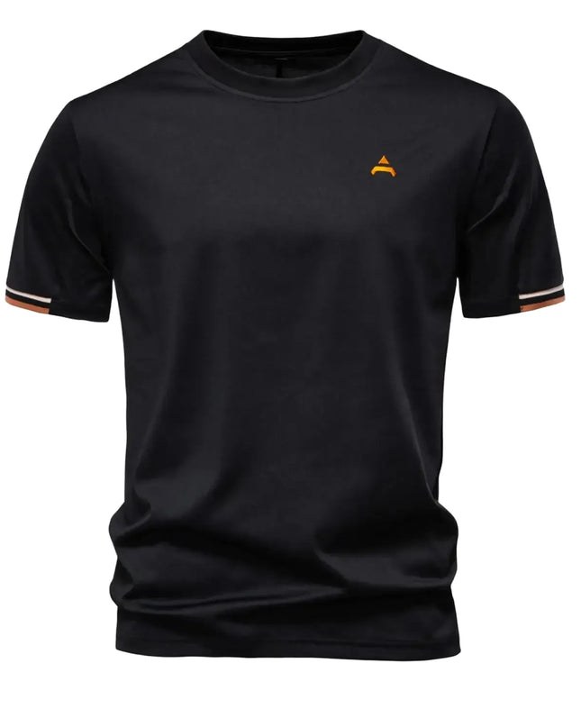 AIOPEAON Men's Casual T-Shirt - Solid Color, Lightweight & Breathable