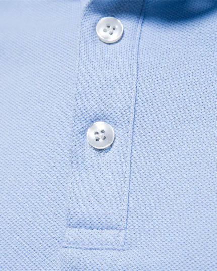 AIOPEON 100% Cotton Men's Polo Shirt - Casual Solid Short Sleeve