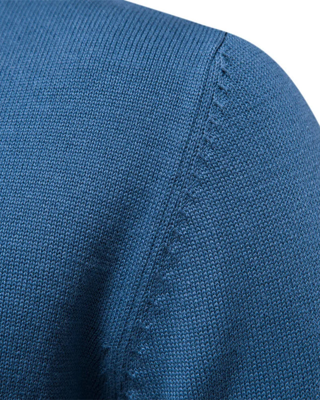 AIOPESON Casual 100% Cotton Henley Sweater - Autumn Men’s Pullover