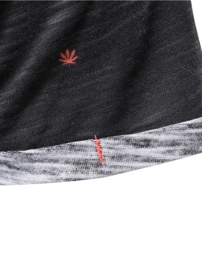 AIOPESON Dot Printed Short Sleeve T-Shirt - 100% Cotton Casual Wear