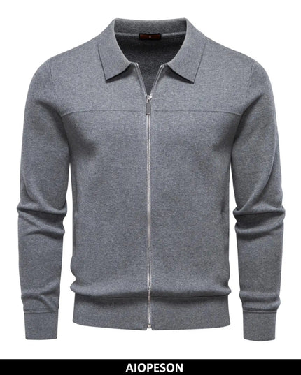 AIOPESON Men's 100% Cotton Jacket - Warm Casual Winter Outerwear