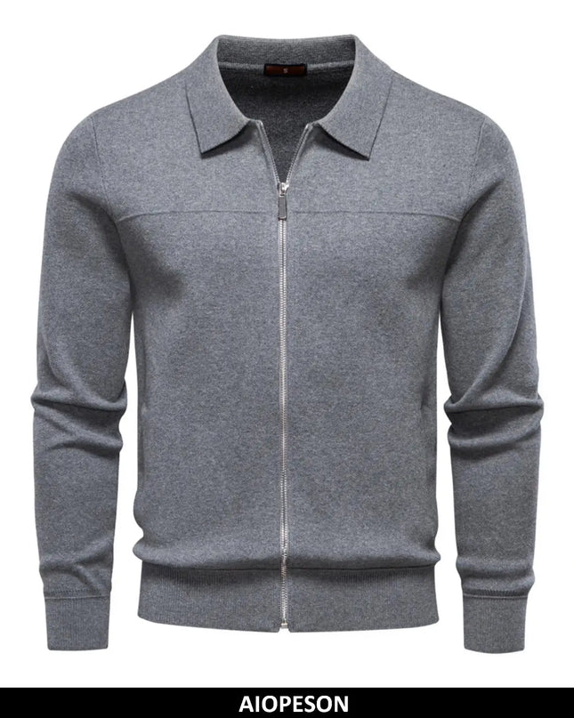 AIOPESON Men's 100% Cotton Jacket - Warm Casual Winter Outerwear