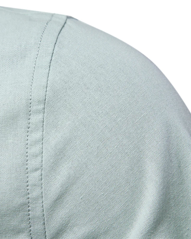 AIOPESON Men's 100% Cotton Long Sleeve Casual Shirts - Spring Collection