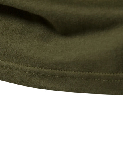 AIOPESON Men's 100% Cotton Long Sleeve T-Shirt - Spring Casual Tee