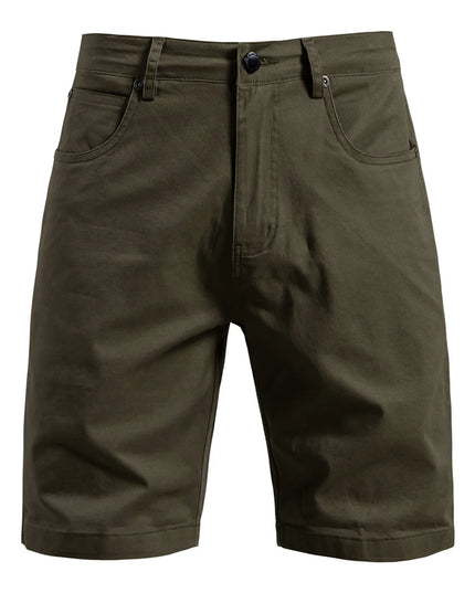 AIOPESON Men's 100% Cotton Summer Shorts - Lightweight, Multi-Pocket Design
