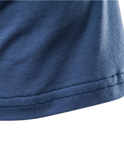 AIOPESON Men's Casual Cotton V-Neck T-Shirts - Summer Short Sleeve