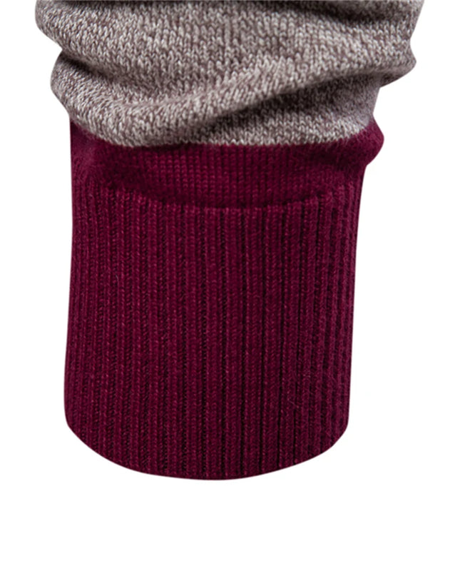 AIOPESON Men's Casual Knit Polo Collar Sweater - Stylish Button-Up