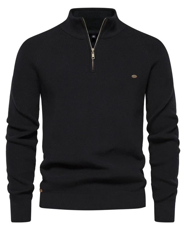 AIOPESON Men's Casual Knit Turtleneck Sweater - Autumn Winter Style