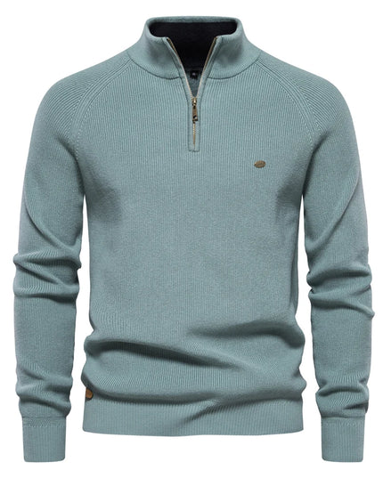 AIOPESON Men's Casual Knit Turtleneck Sweater - Autumn Winter Style