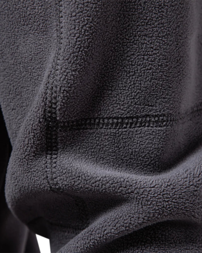 AIOPESON Men's Fleece Jacket - Thicken Warm Zipper Neck Pullover