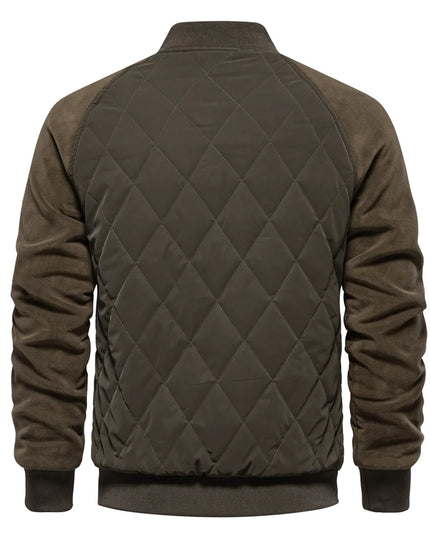 AIOPESON Men's Fleece Lined Baseball Bomber Jacket - Winter Warmth