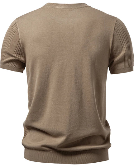 AIOPESON Men's Henley Neck T-Shirt - Soft, Breathable, Casual Summer Top