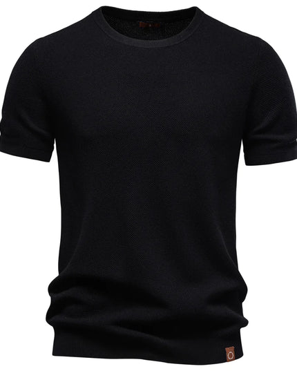 AIOPESON Men's Ice Silk T-Shirt - Breathable Short Sleeve Style