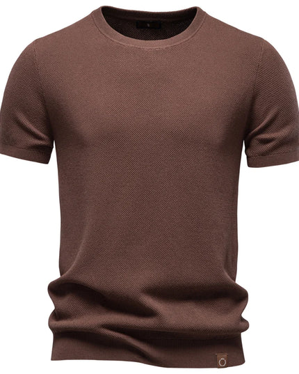 AIOPESON Men's Ice Silk T-Shirt - Breathable Short Sleeve Style