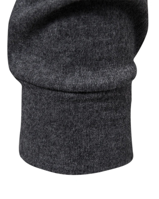 AIOPESON Men's Long Sleeve Turtleneck Shirt - Casual Autumn Wear