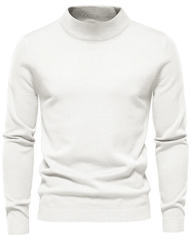 AIOPESON Men's Soft Pullover Sweater - Casual Winter Warmth