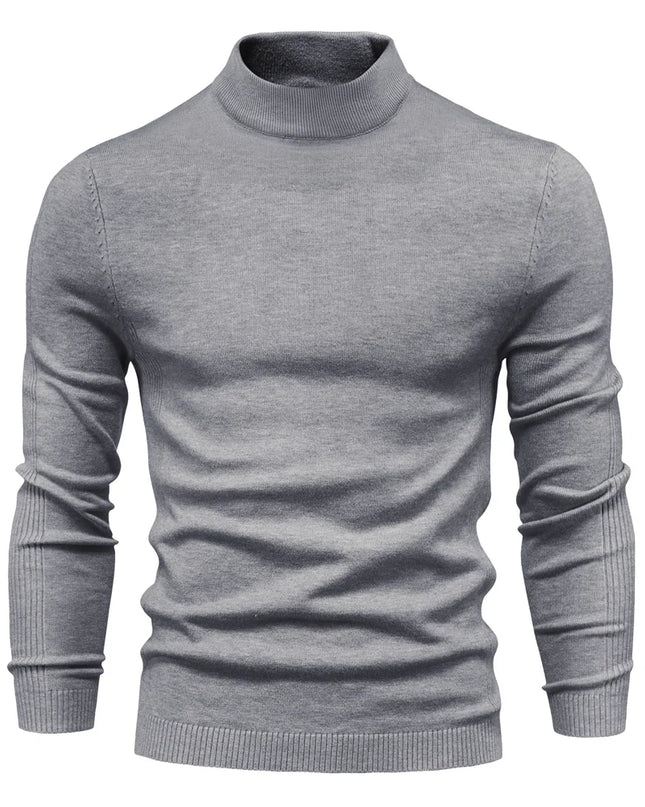AIOPESON Men's Soft Pullover Sweater - Casual Winter Warmth