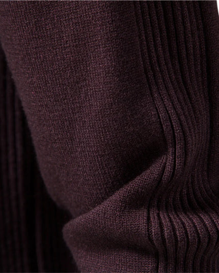 AIOPESON Men's Soft Pullover Sweater - Casual Winter Warmth