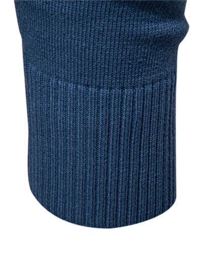 AIOPESON Men’s Solid Cotton Crew Neck Sweater - Casual Classic Style
