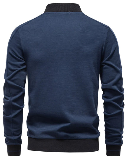 AIOPESON Men's Thicken Baseball Jacket - Warm Autumn Winter Sportswear