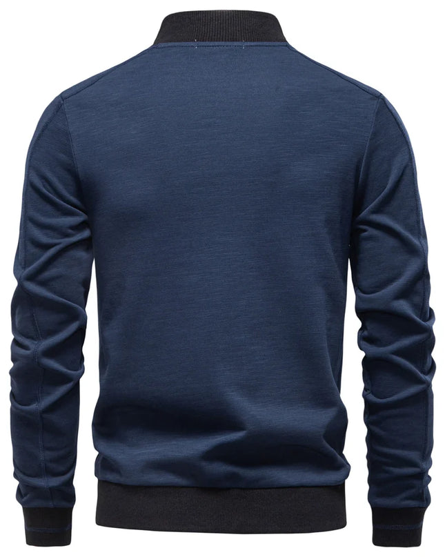 AIOPESON Men's Thicken Baseball Jacket - Warm Autumn Winter Sportswear