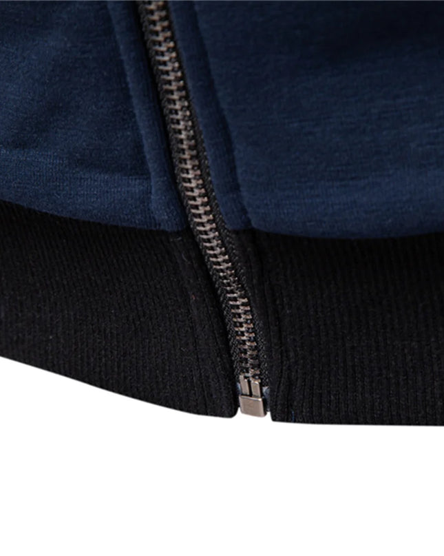 AIOPESON Men's Thicken Baseball Jacket - Warm Autumn Winter Sportswear
