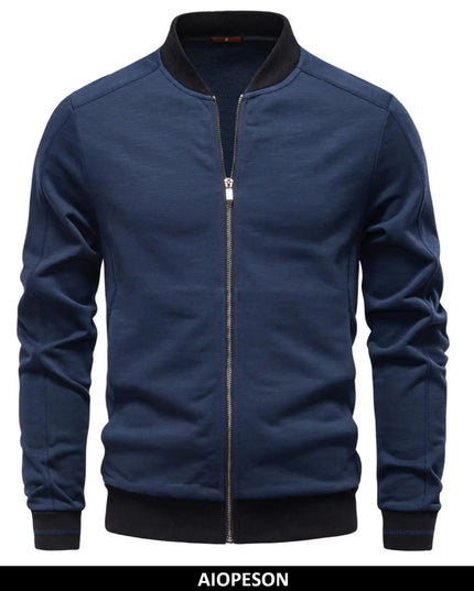 AIOPESON Men's Thicken Baseball Jacket - Warm Autumn Winter Sportswear